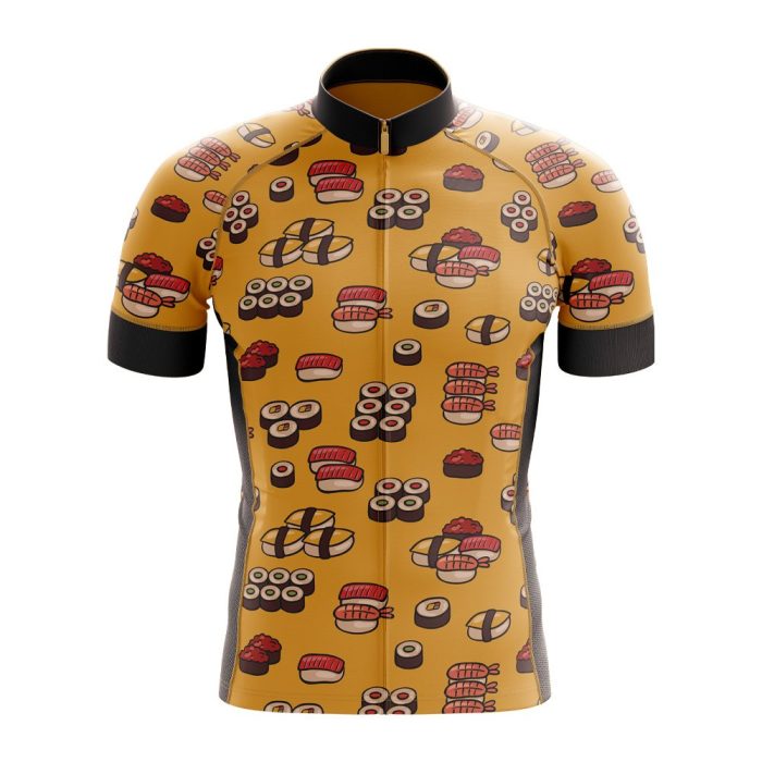 Sushi Pattern Cycling Jersey