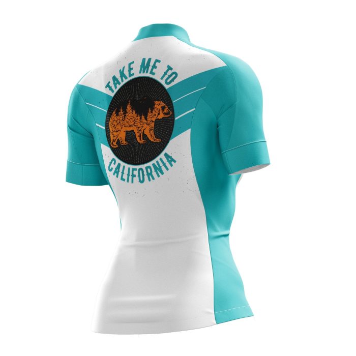 Take Me To California Female Cycling Jersey - Image 2