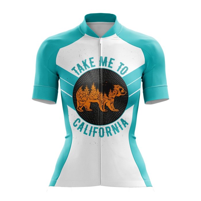 Take Me To California Female Cycling Jersey