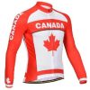Team Canada Winter Long Sleeve Cycling Jersey & Pants - Image 3
