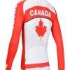 Team Canada Winter Long Sleeve Cycling Jersey & Pants - Image 4