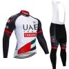 Team UAE Emirates Long Sleeve Winter Cycling Jersey & Pants