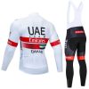 Team UAE Emirates Long Sleeve Winter Cycling Jersey & Pants - Image 3