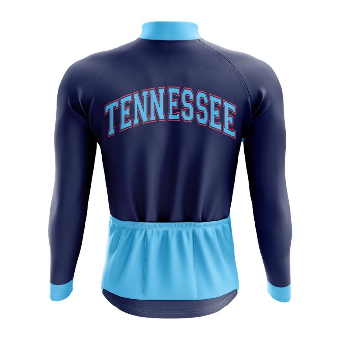 Tennessee Football Long Sleeve Cycling Jersey - Image 2