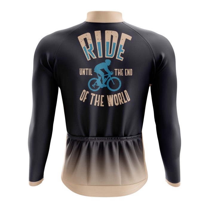 To The End Of The World Long Sleeve Cycling Jersey - Image 2