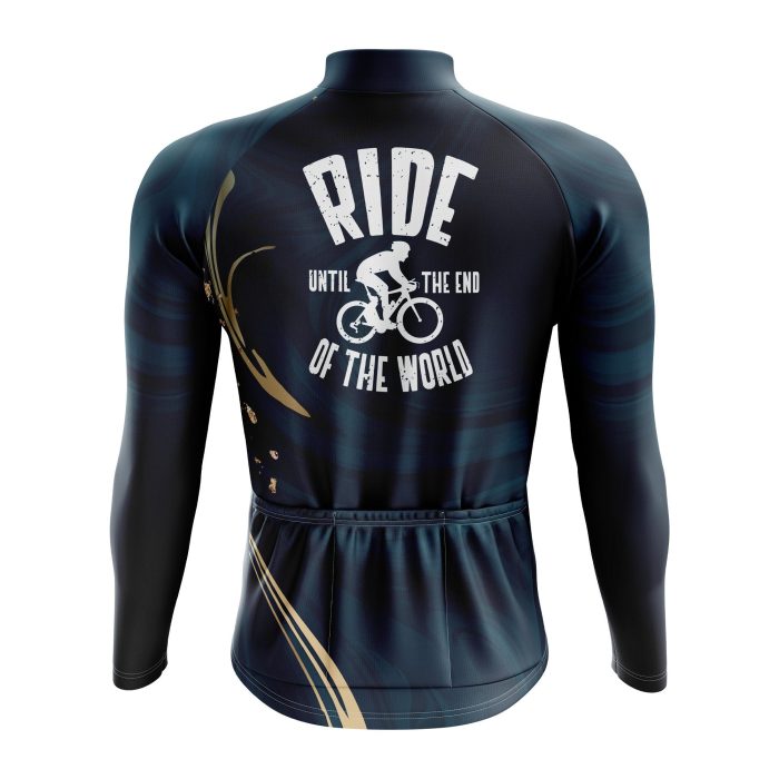 To The End Of The World Long Sleeve Cycling Jersey - Image 2
