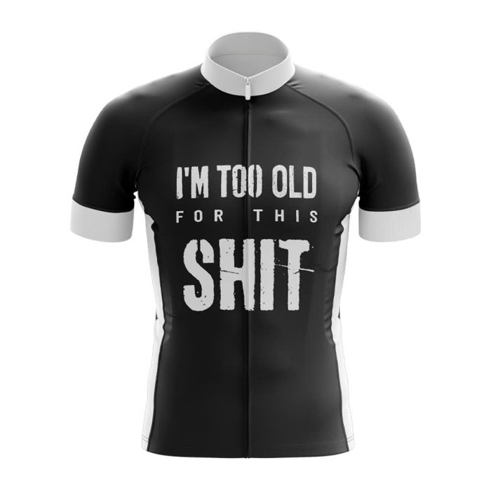 Too Old for This Cycling Jersey