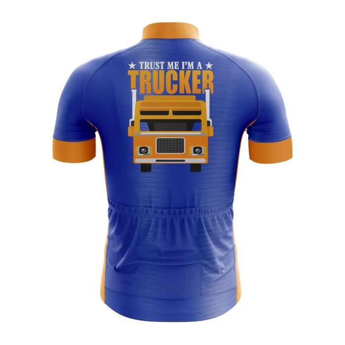 Trucker Bicycle Jersey - Image 2