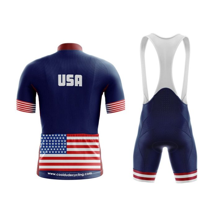 USA National Cycling Jersey & Bib Shorts Set - Image 2
