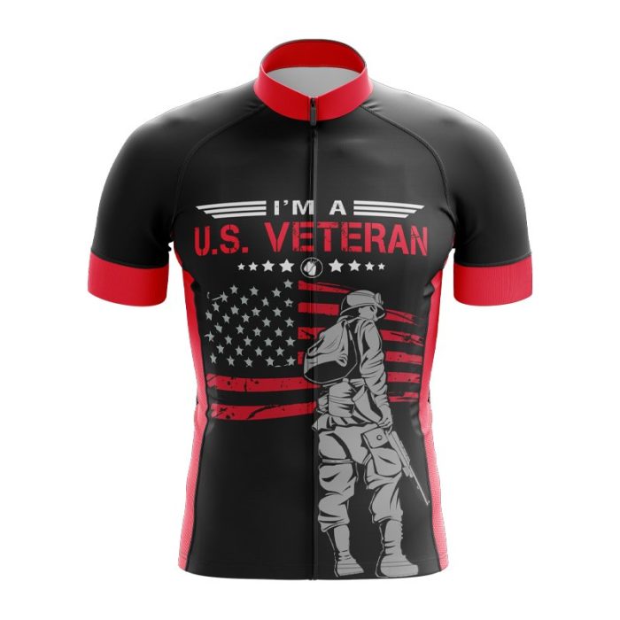 USVeteran Cycling Jersey Veteran Cycling Jersey