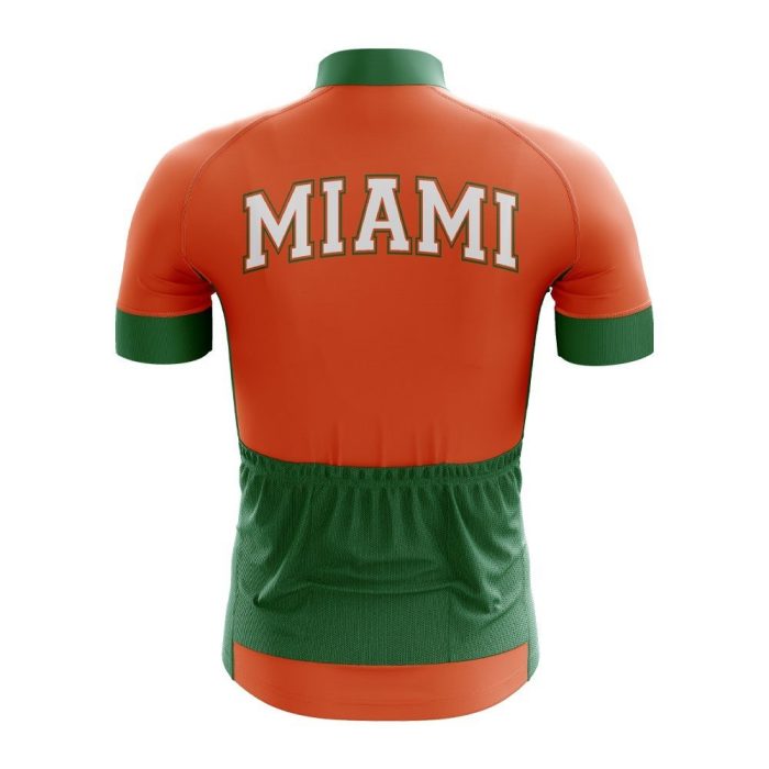 University Of Miami Cycling Jersey - Image 2