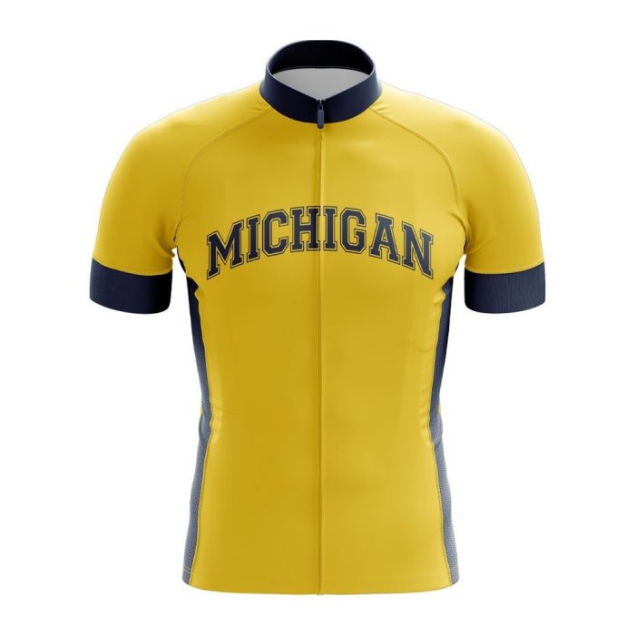 University Of Michigan Cycling Jersey - Image 2