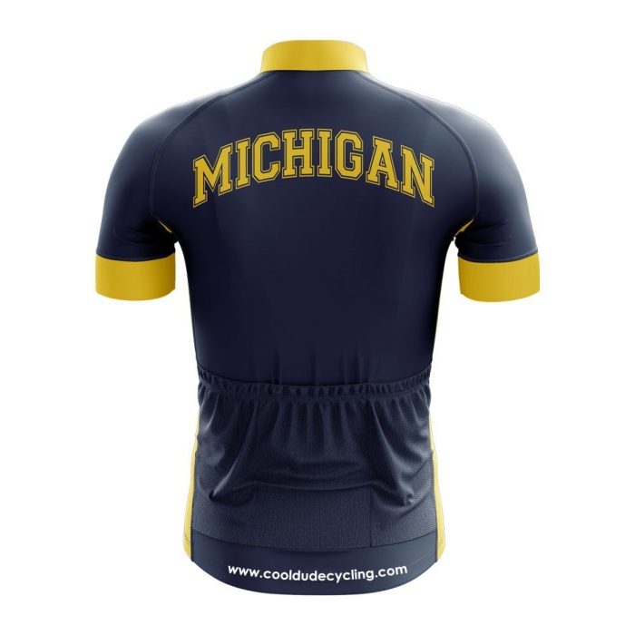 University Of Michigan Cycling Jersey - Image 3