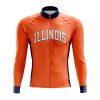 University Of Illinois Long Sleeve Cycling Jersey - Image 3