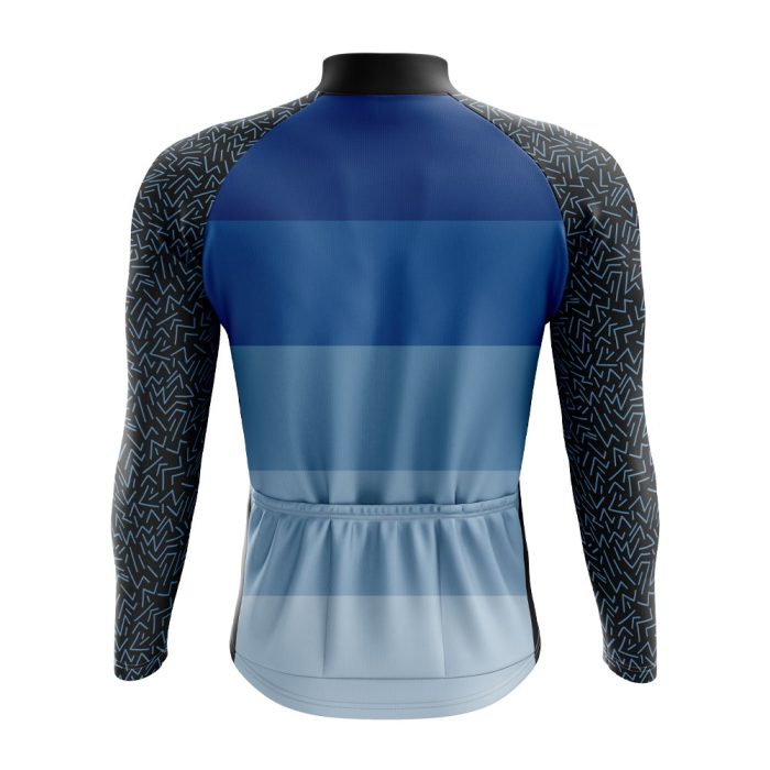 Utah Dusk Long Sleeve Cycling Jersey - Image 2