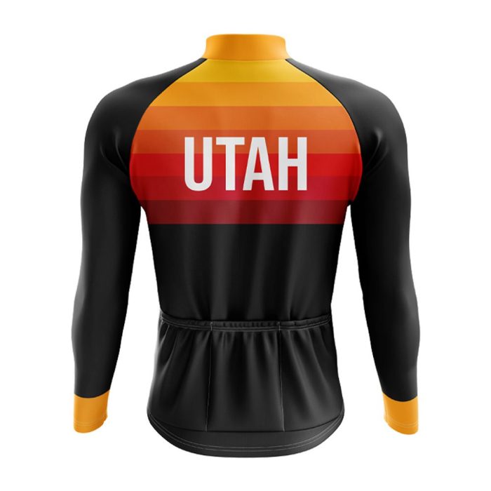 Utah Long Sleeve Cycling Jersey - Image 2
