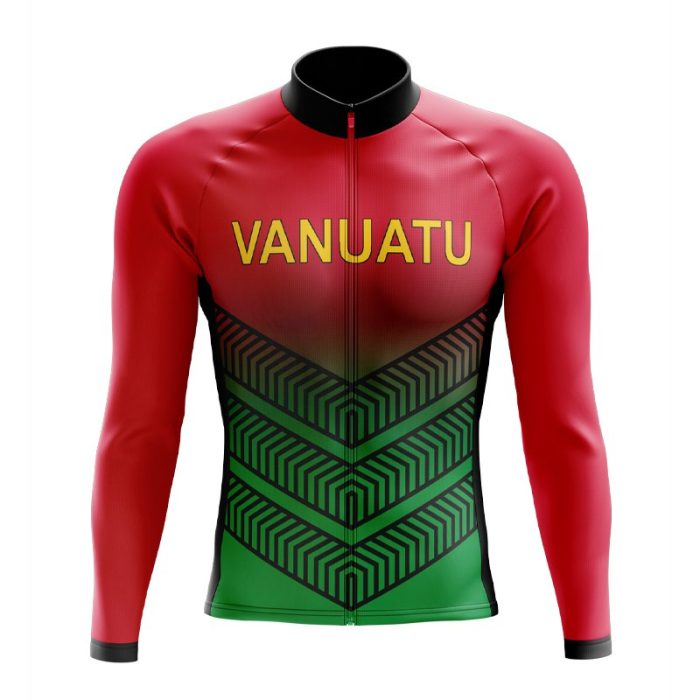Vanuatu Long Sleeve Cycling Jersey