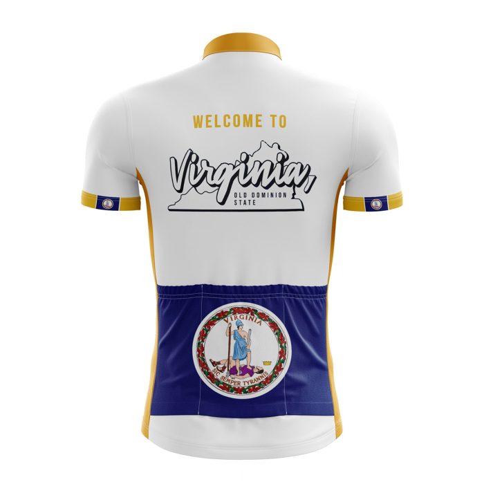 Virginia Cycling Jersey - Image 2