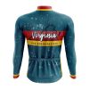 Virginia State Long Sleeve Cycling Jersey - Image 2