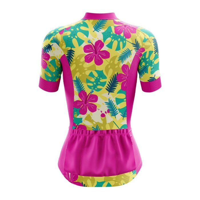 Waikiki Petal Dash Womens Cycling Jersey - Image 2