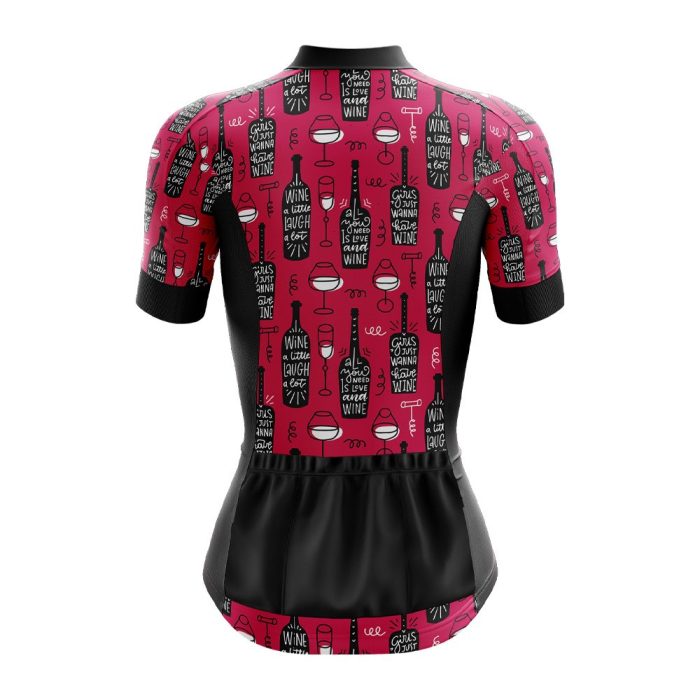 Wine Girl Cycling Jersey - Image 2