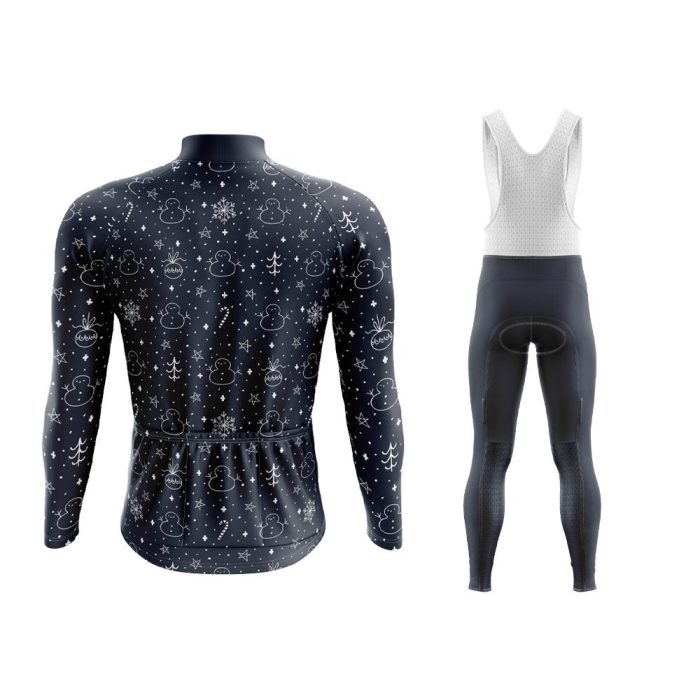 Winter Wonderland Long Sleeve Winter Cycling Kit - Image 2