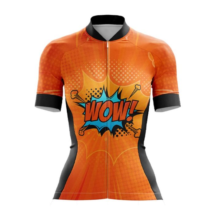 Wow Pop Art Female Cycling Jersey