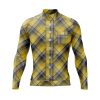 Yellow Lumberjack Long Sleeve Cycling Jersey
