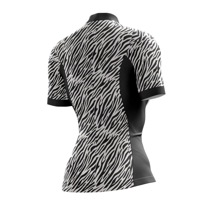 Zebra Female Cycling Jersey - Image 2
