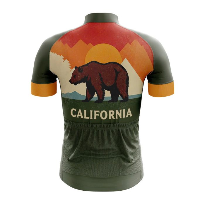 California Bear Cycling Jersey - Image 2