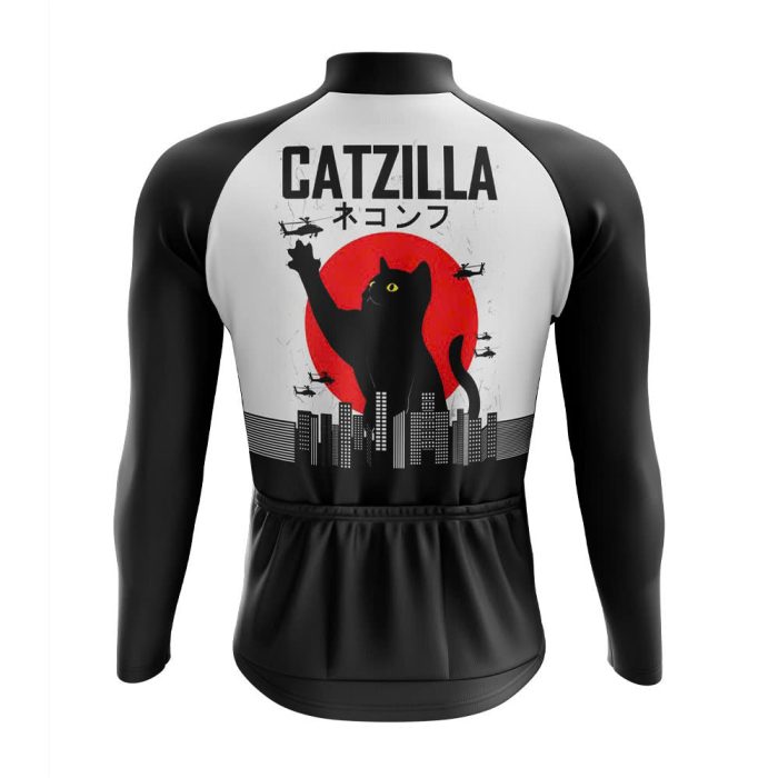 Catzilla Long Sleeve Cycling Jersey - Image 2