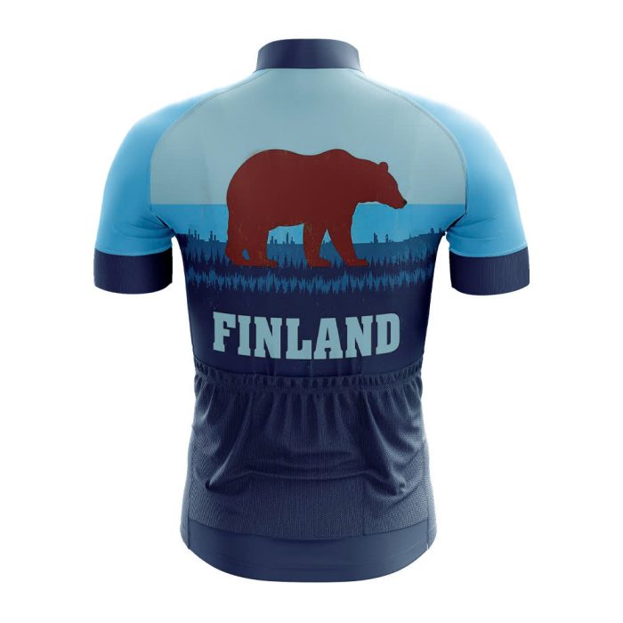 Finland Bear Cycling Jersey - Image 2