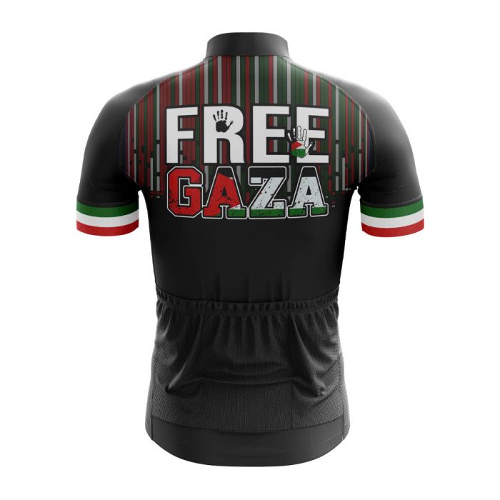 Free Gaza Cycling Jersey - Image 2