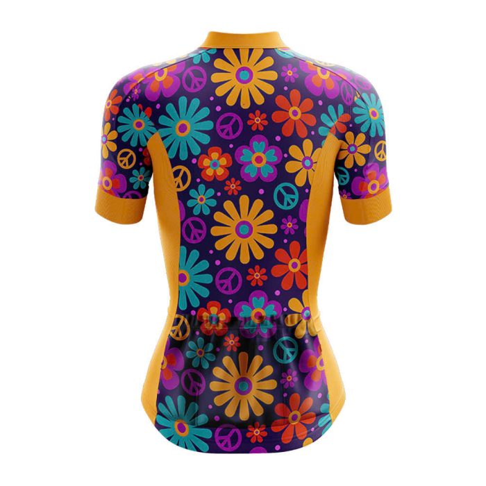 Happy Hippy Female Cycling Jersey - Image 2