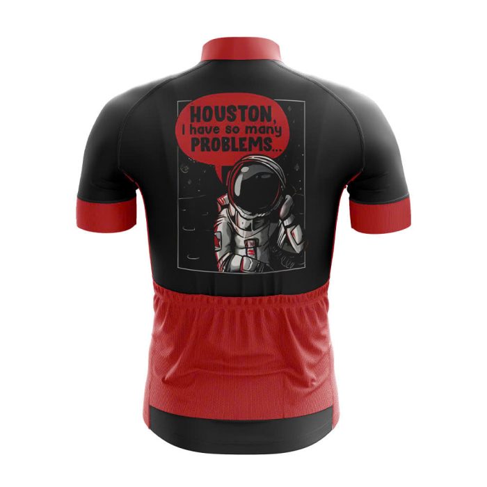 Houston I Have So Many Problems Cycling Jersey - Image 2