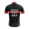 Legends are Born in July Cycling Jersey - Image 2