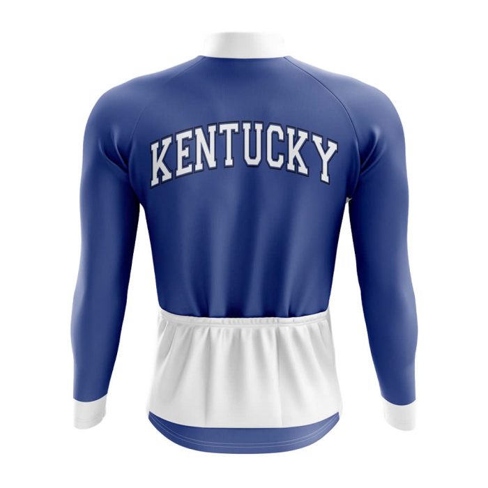 University of Kentucky Long Sleeve Cycling Jersey - Image 2