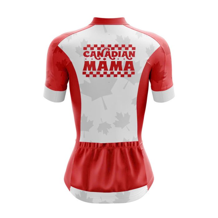 Canadian Mama Cycling Jersey - Image 2