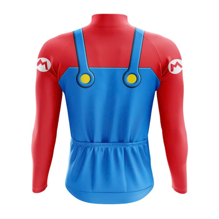 Mario Long Sleeve Cycling Jersey - Image 2