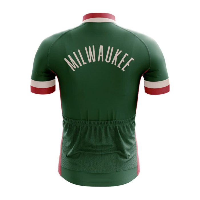 Milwaukee Basketball Men's Cycling Jersey - Image 2