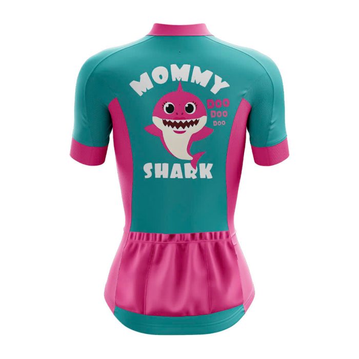 Mommy Shark Cycling Jersey - Image 2