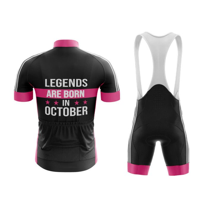Legends are Born in October Cycling Kit - Image 2