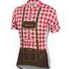 Red Lederhosen Cycling Jersey