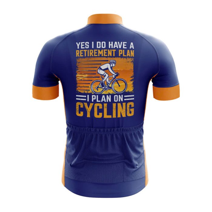 Retirement Plan Cycling Jersey - Image 2
