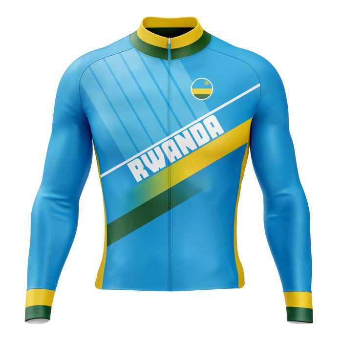 Rwanda Long Sleeve Cycling Jersey