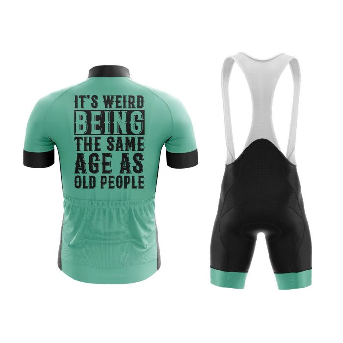 Same Age as Old People Cycling Kit - Image 2