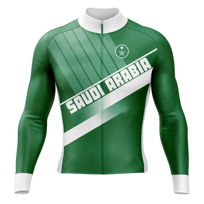Saudi Arabia Long Sleeve Cycling Jersey