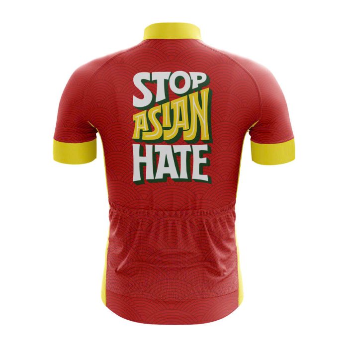 Stop Asian Hate Cycling Jersey - Image 2