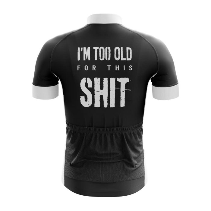 Too Old for This Cycling Jersey - Image 2