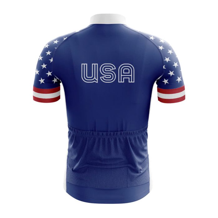 USA Retro Cycling Jersey - Image 2